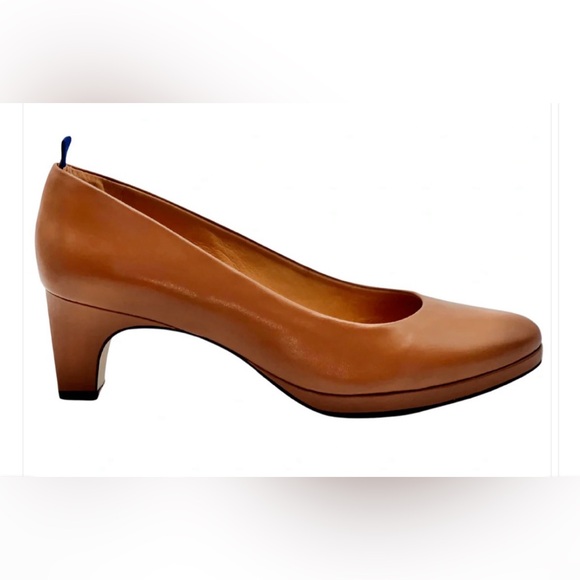 Dr. Liza Shoes - Elegant Tan Leather Heels for Women